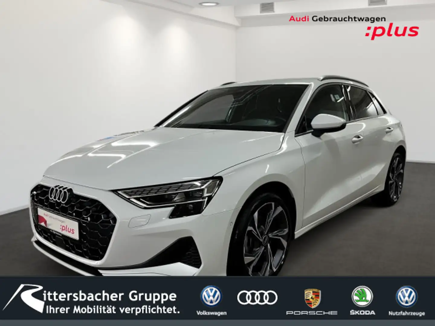 Audi A3 advanced 35 TDI AHK RFK Navi LED As Weiß - 1