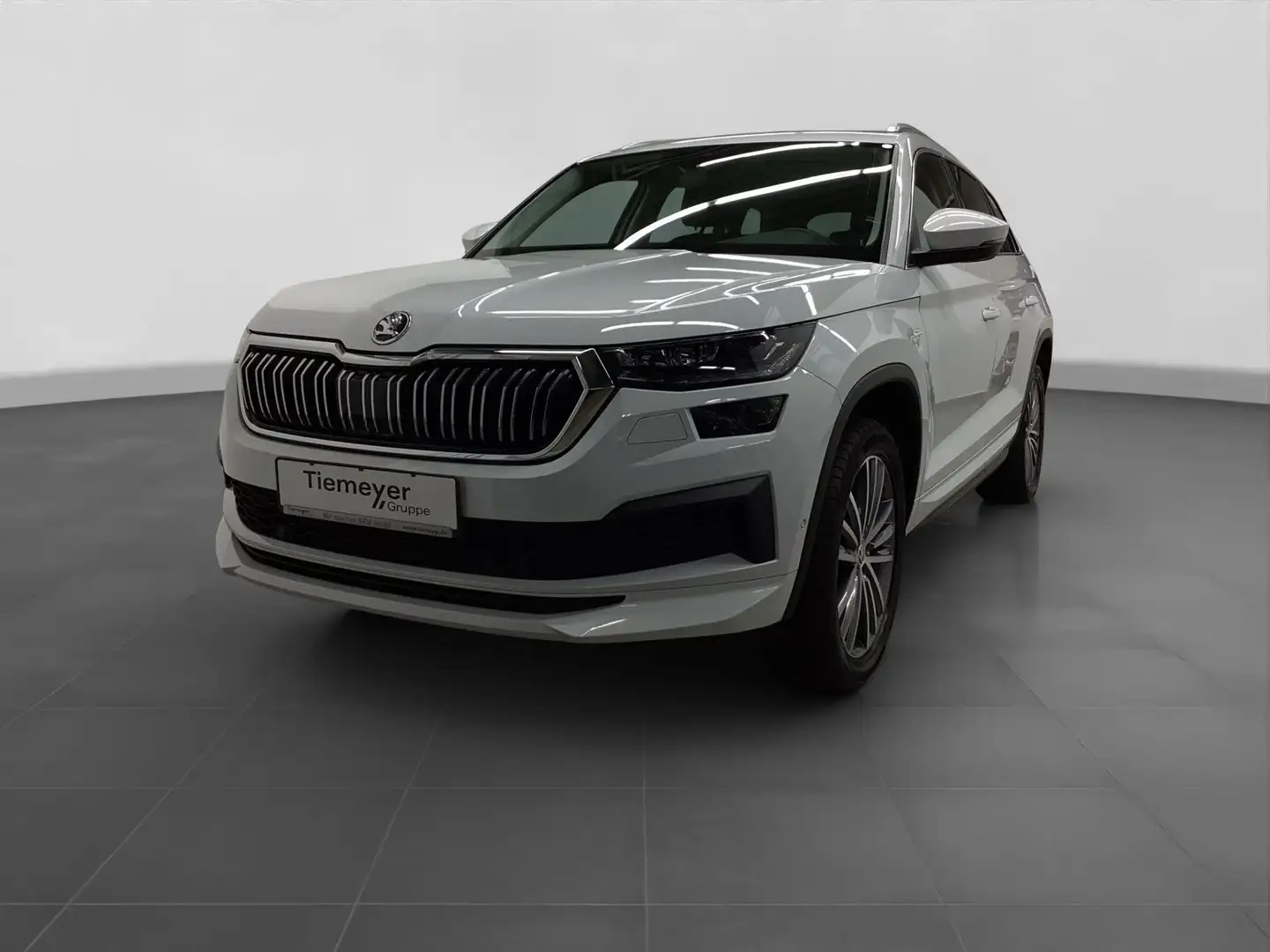 Skoda Kodiaq 2.0 TDI L&K LEDER PANO ST.HEIZ AHK Blanc - 2