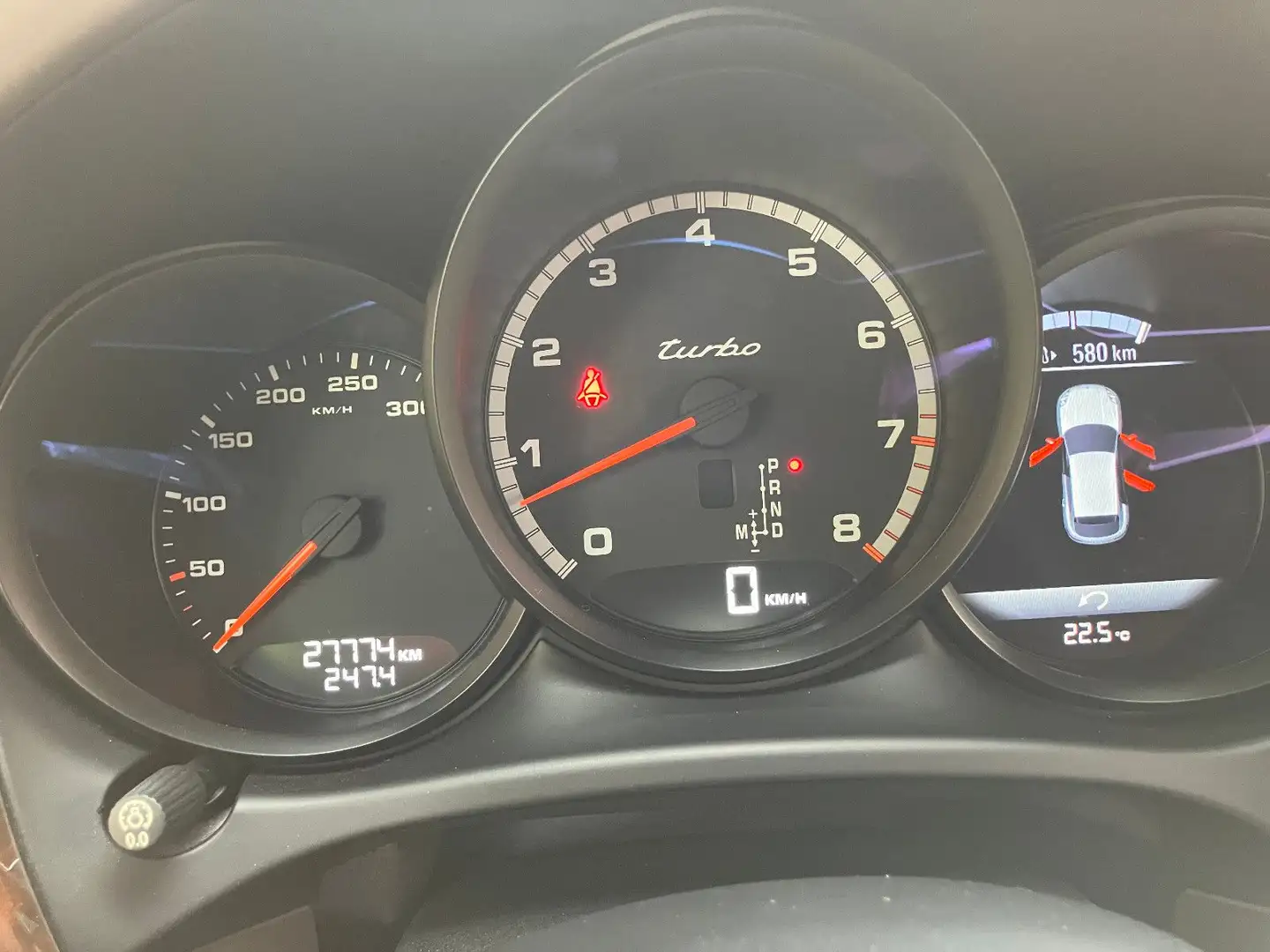 Porsche Macan Turbo  *1.HAND*28TKM*NEUWERTIG*BRD* Noir - 1