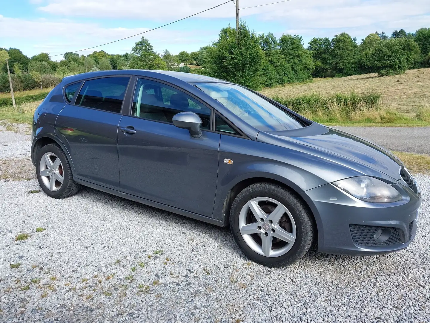 SEAT Leon 1.6 CR TDi Ultima Carbon Reference DPF Grijs - 2