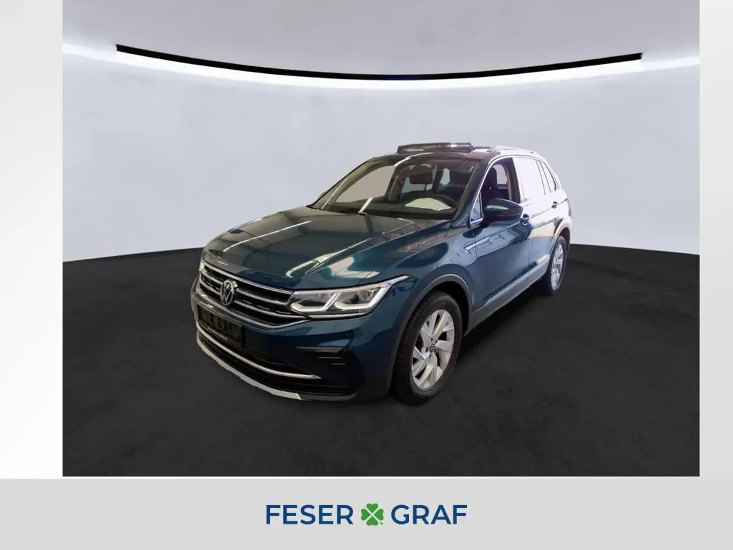 Volkswagen Tiguan Elegance 2.0 TSI 4MOTION DSG 190PS Blau - 1