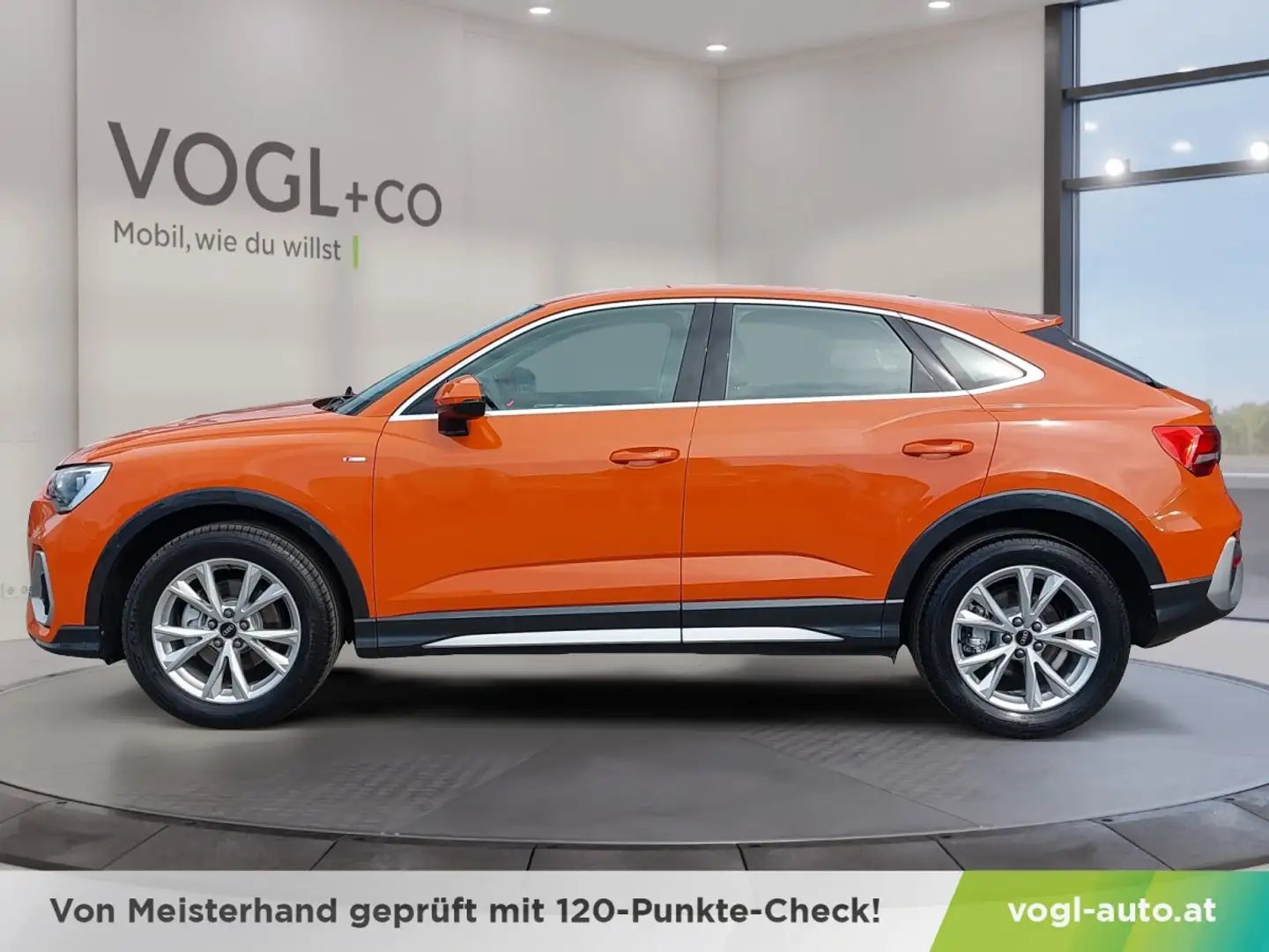 Audi Q3 Sportback 35 TDI quattro S-line S-tronic Orange - 2