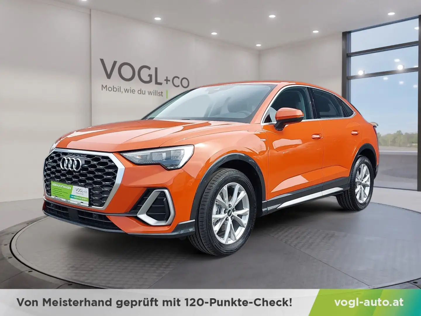 Audi Q3 Sportback 35 TDI quattro S-line S-tronic Orange - 1