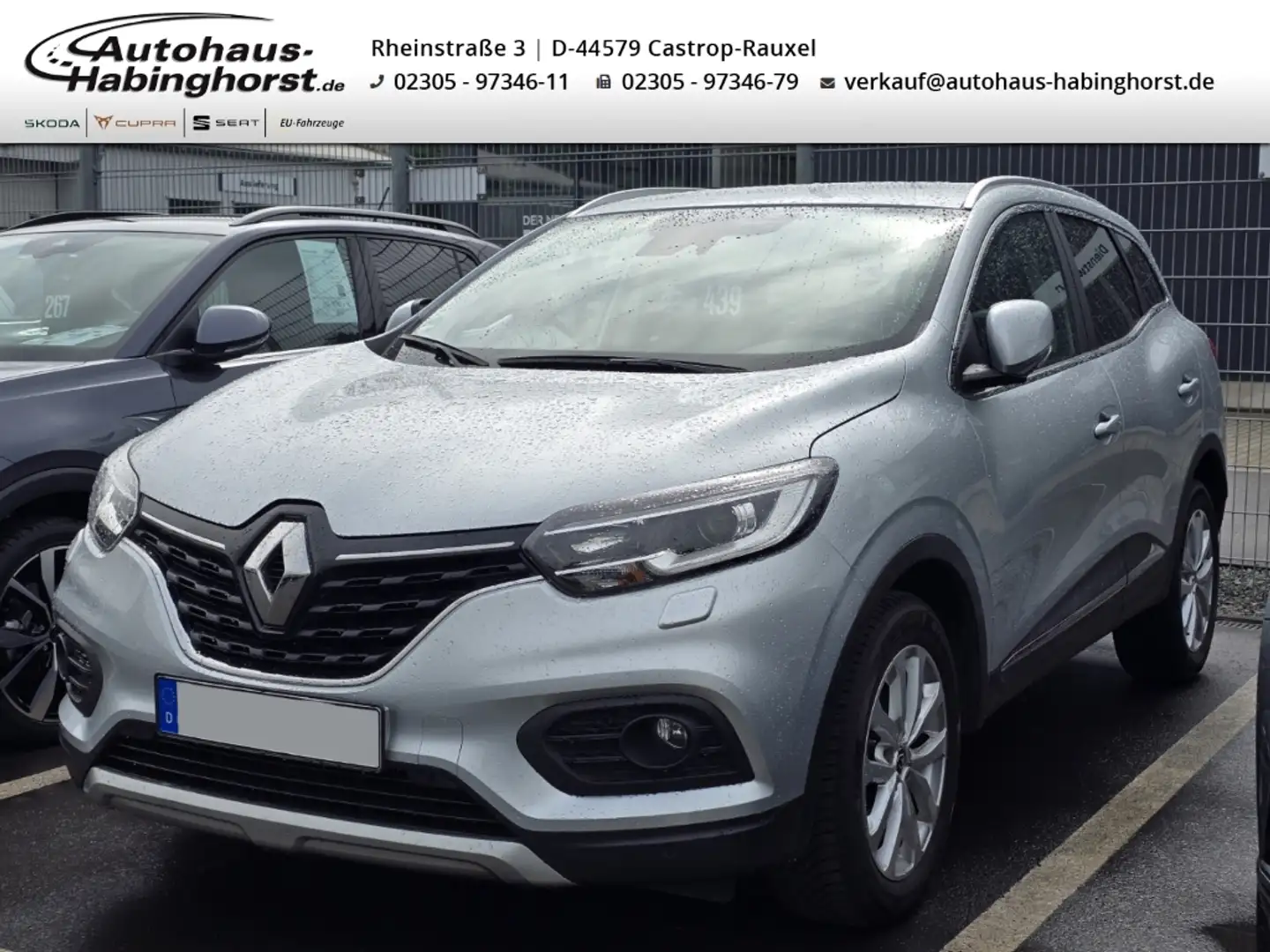 Renault Kadjar 1.3 TCe 140 EDC Limited Navi PDC 17Alu GJR Grau - 1
