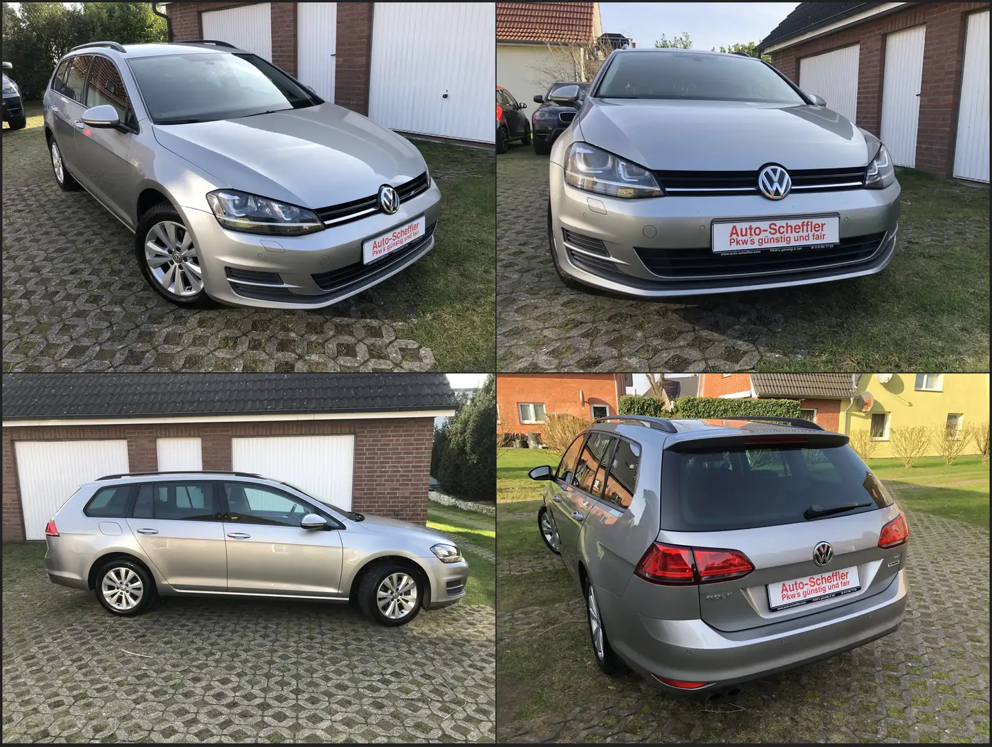 Volkswagen Golf Variant Variant 1.4 TSI BMT EU6 Silber - 1