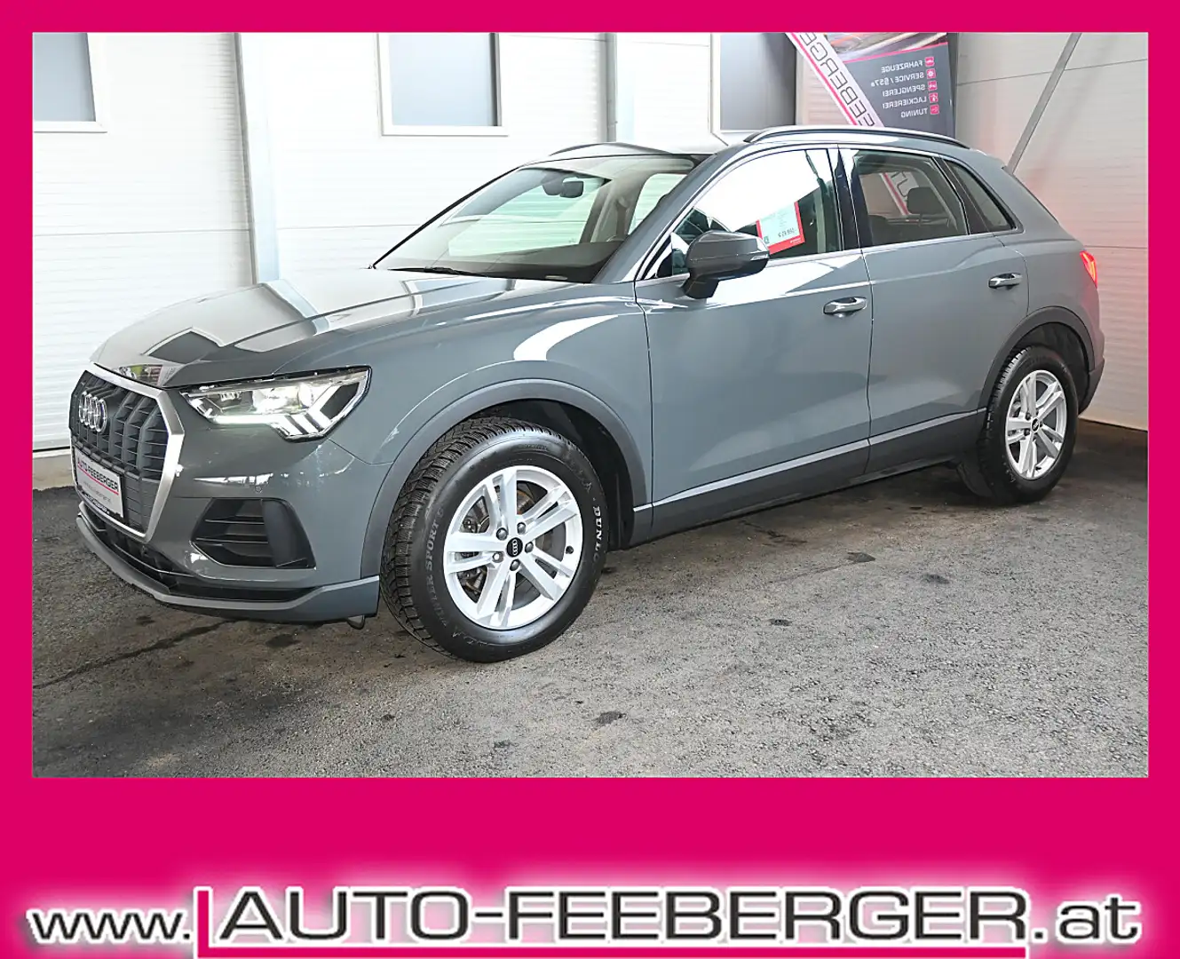 Audi Q3 35 TDI advanced S-tronic; 360-KAMERA, LEDER-SPO... Grau - 1
