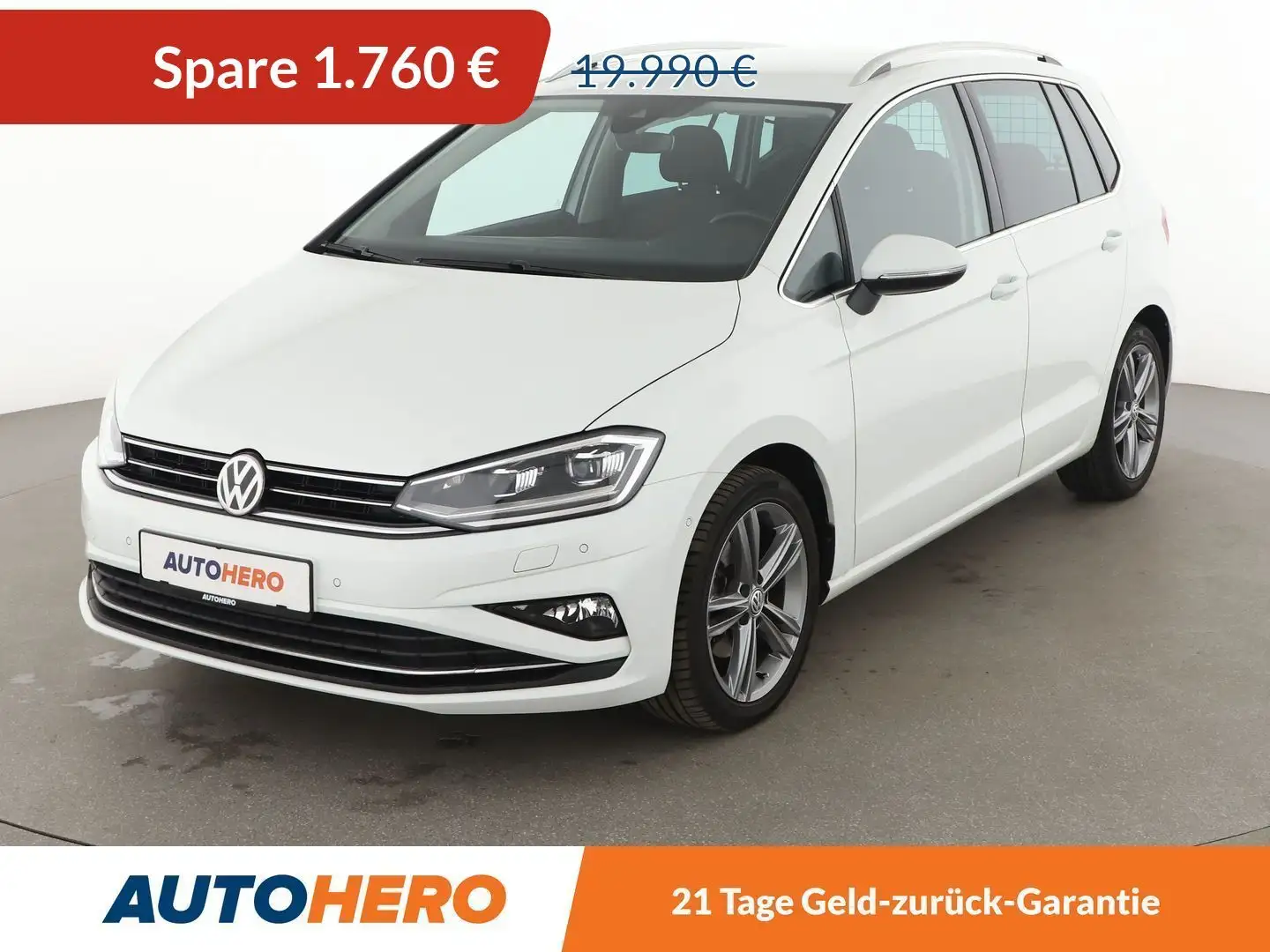 Volkswagen Golf 1.5 TSI ACT Highline Aut.*LED*ACC*CAM*PDC*NAVI* Weiß - 1