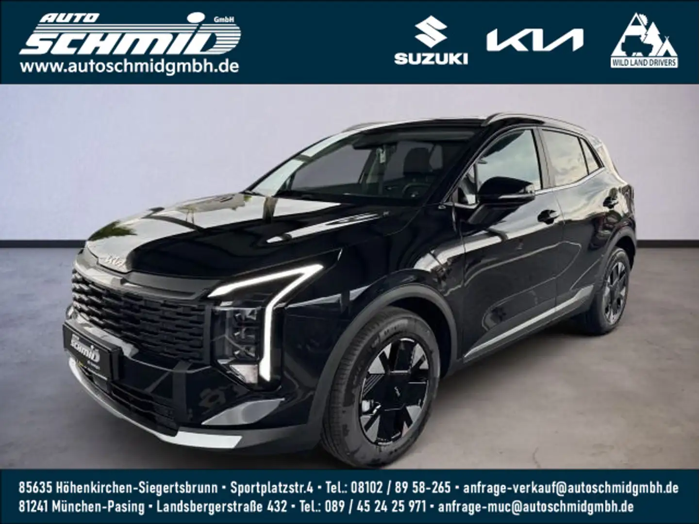 Kia Sportage SPORTAGE 1.6T 2WD FACELIFT DCT|VISION|KOMFORT Zwart - 1