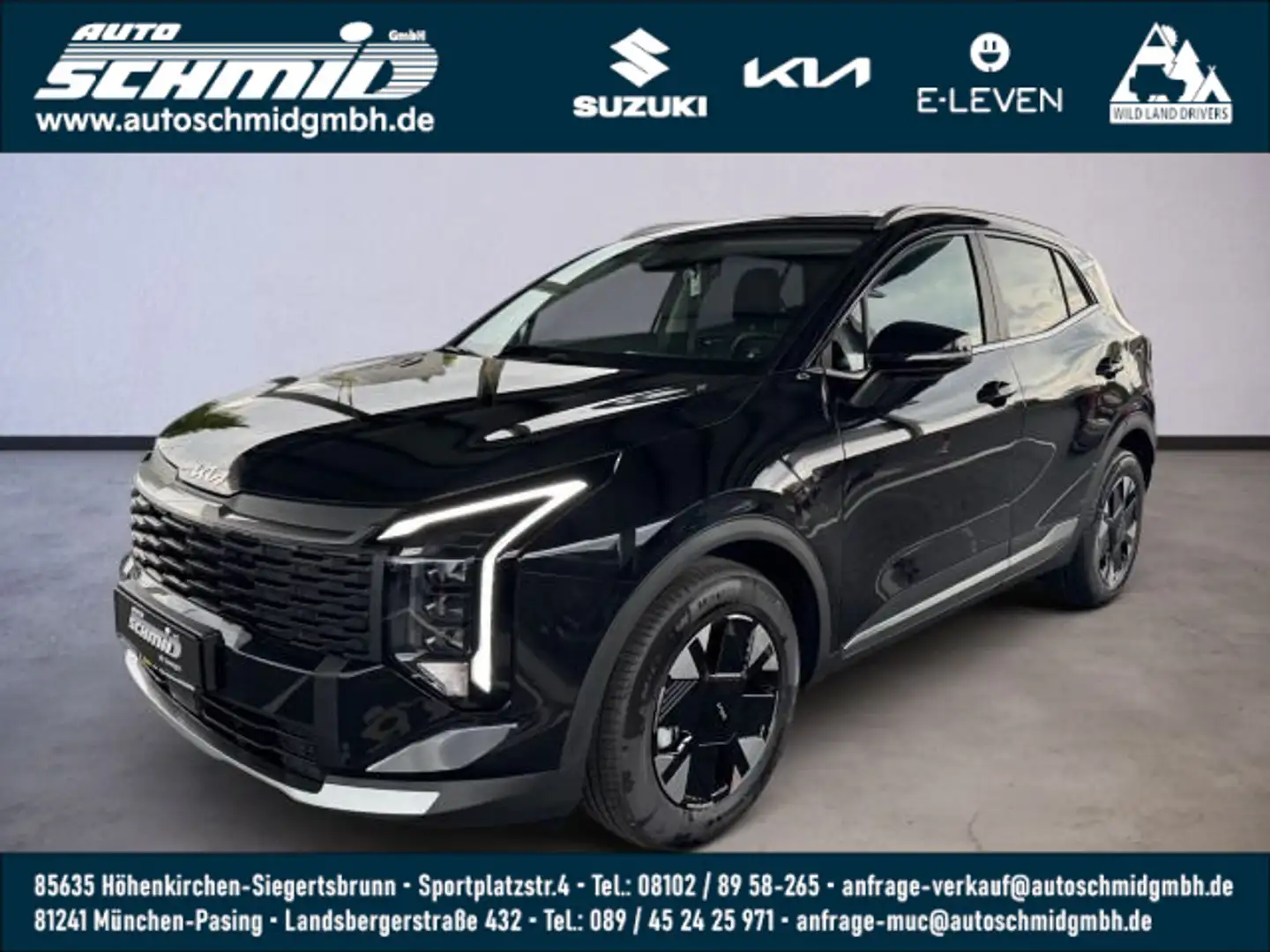 Kia Sportage SPORTAGE 1.6T 2WD FACELIFT DCT|VISION|KOMFORT Černá - 1