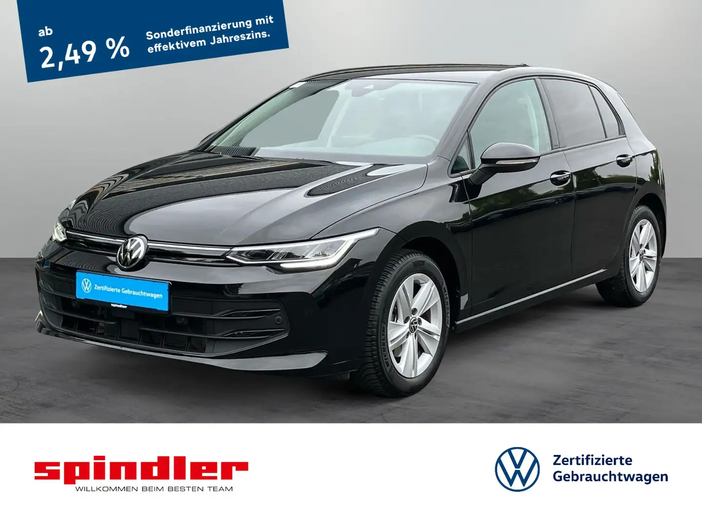 Volkswagen Golf VIII Life 1.5 TSI / App-Connect, LED, ACC Noir - 1