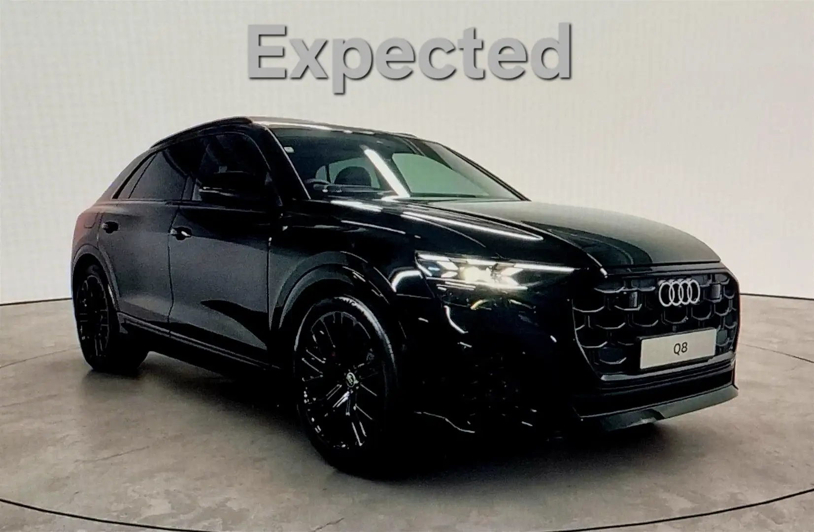 Audi Q8 60 TFSI S-Competition NIEUW 490PK | B&O | 23" | Ro Noir - 1