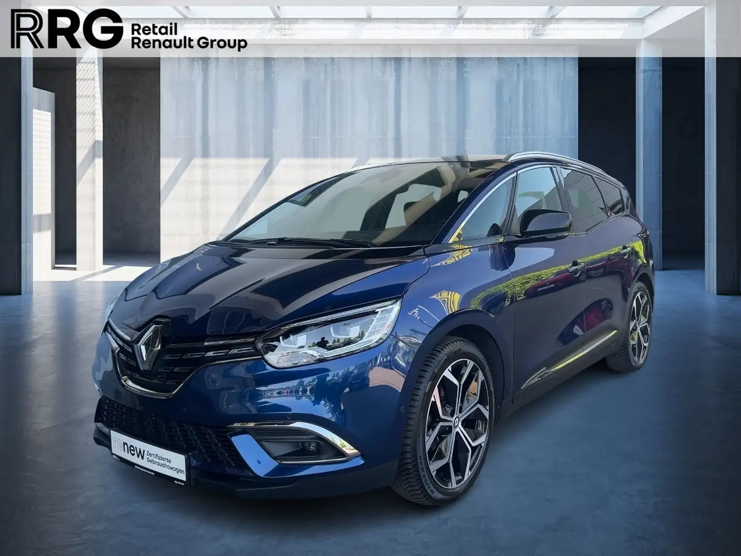 Renault Grand Scenic TCe 140 Intens EDC Bleu - 1