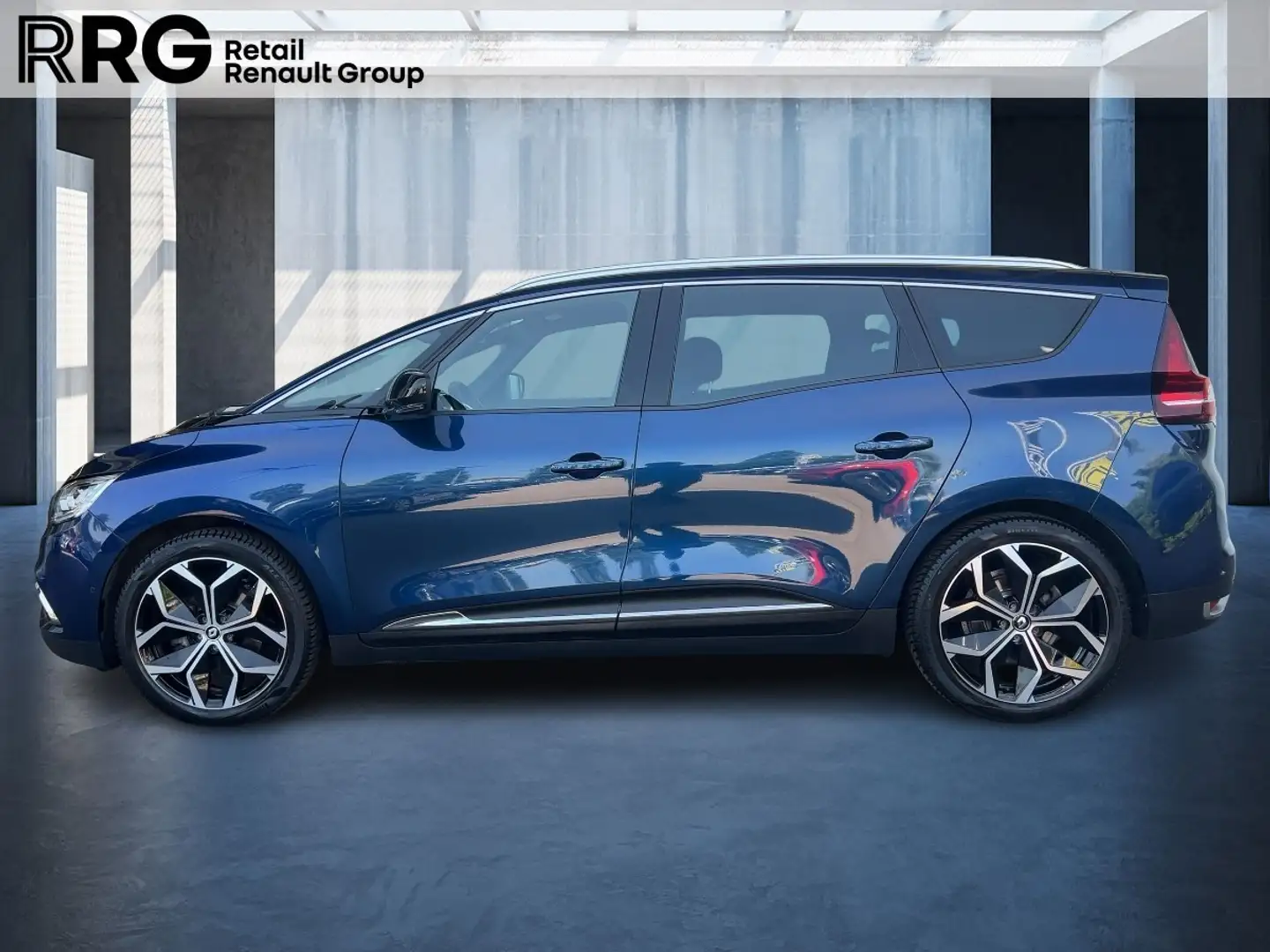 Renault Grand Scenic TCe 140 Intens EDC Blau - 2