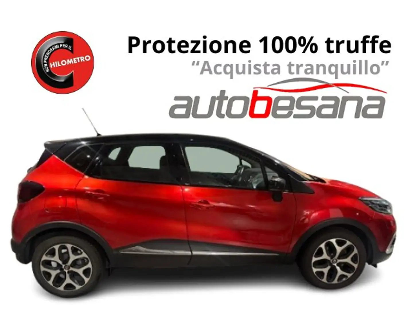 Renault Captur 1.5 dci Intens 110cv Rouge - 1