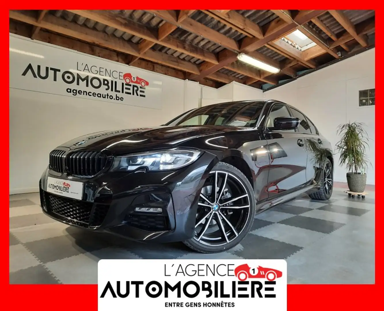 BMW 318 318i Pack M 156Ch/ Garantie Bmw 07/2025 Negru - 1