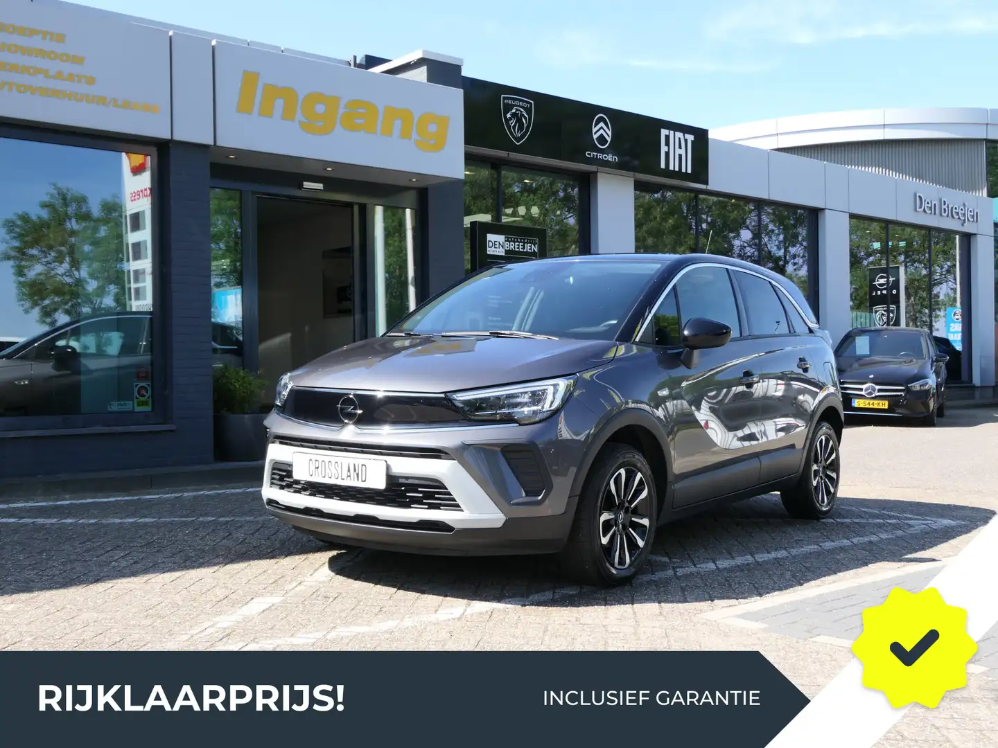 Opel Crossland 1.2 Turbo 130pk Automaat Elegance | Camera | LED | Grau - 1