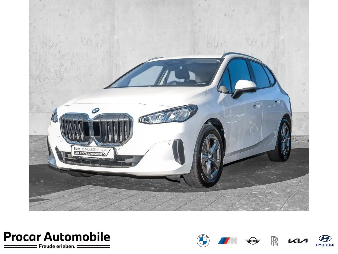 BMW 218 d Active Tourer ACC RFK LED Sound Syst. DAB Weiß - 1