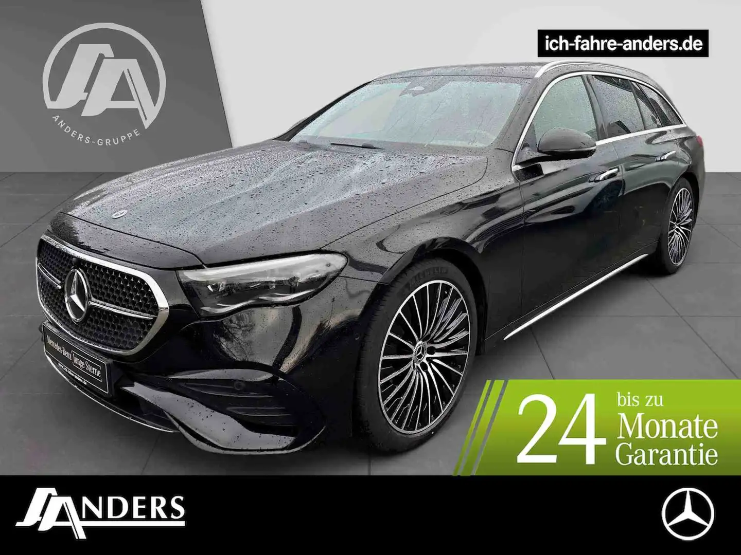 Mercedes-Benz E 220 d T +AMG+AHK+Burmester+SHZ+SpurW+S-Sitz+LM Schwarz - 1