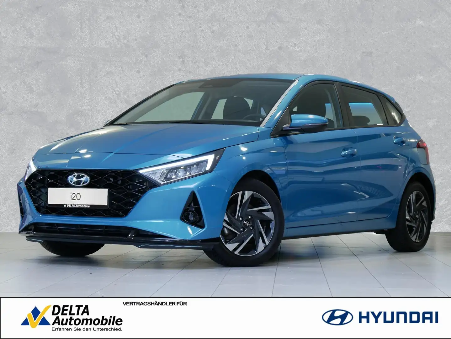 Hyundai i20 1.0 TGDI Trend Voll-LED Carplay Kam Android Blu/Azzurro - 1