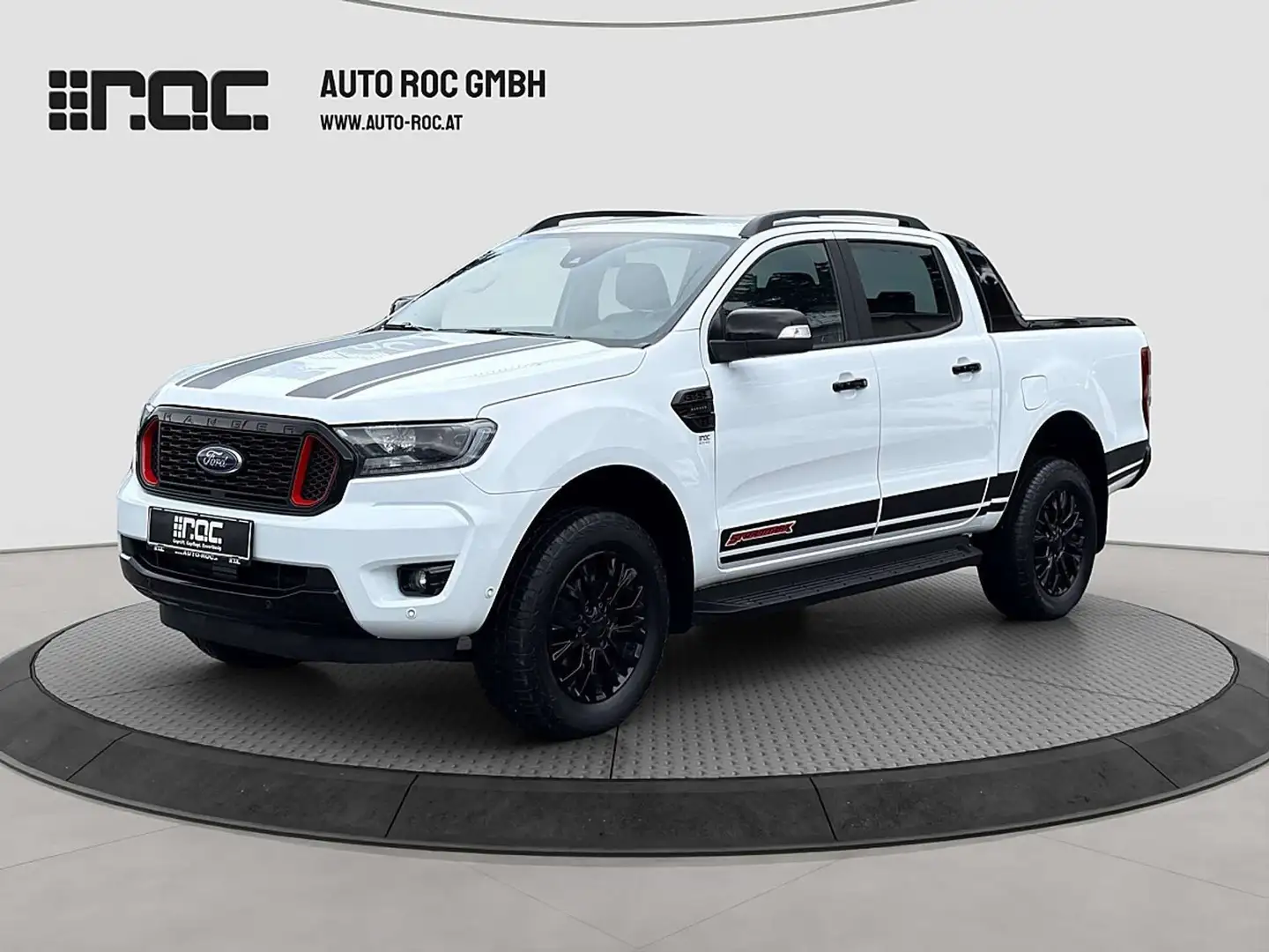 Ford Ranger Ranger DoKa Stormtrak 4x4 2.0D Aut. AHK/STH/Kamer Weiß - 1