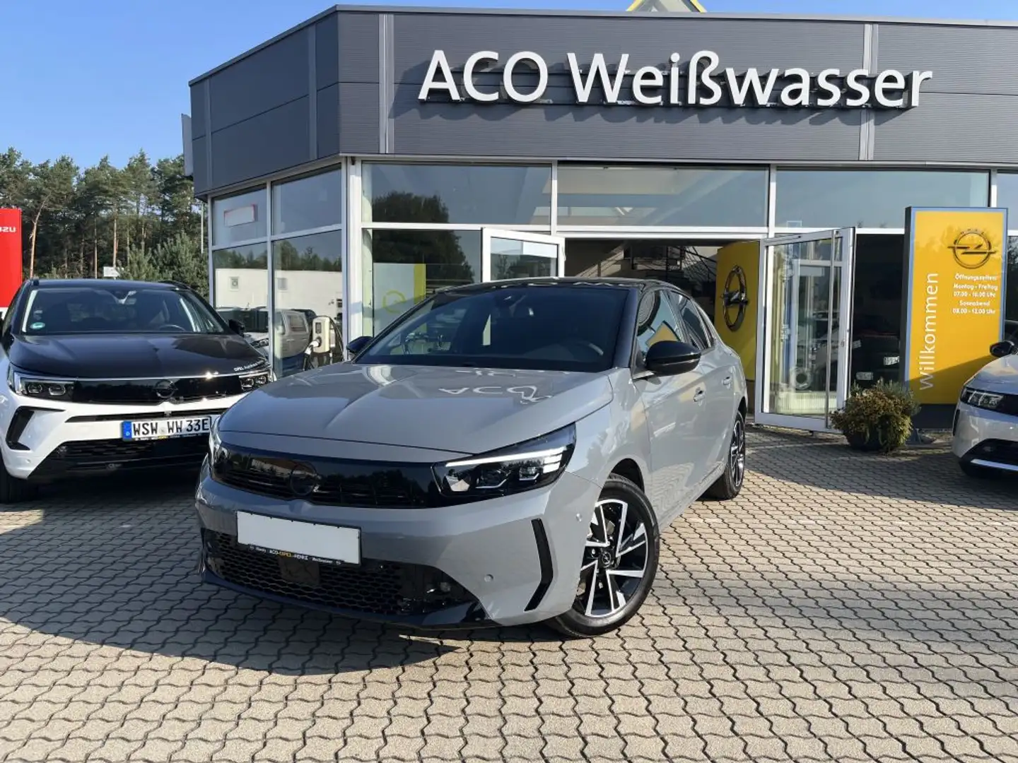 Opel Corsa 1.2 Turbo GS 6-Gang Gris - 1