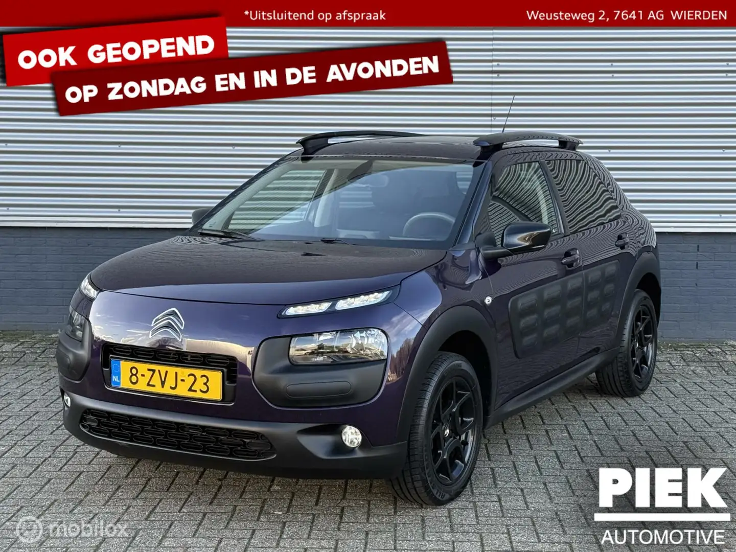 Citroen C4 Cactus 1.2 PureTech Shine PANORAMADAK Mauve - 1