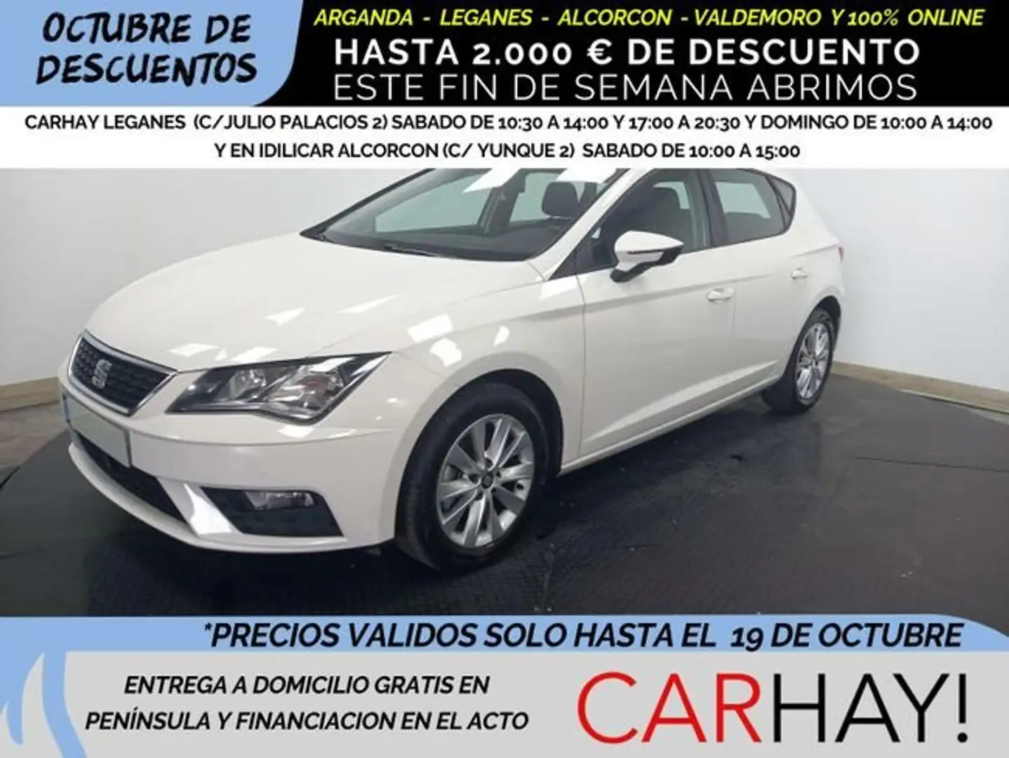 SEAT Leon 1.5 TGI 96kW (130CV) St&amp;Sp Style Blanc - 1