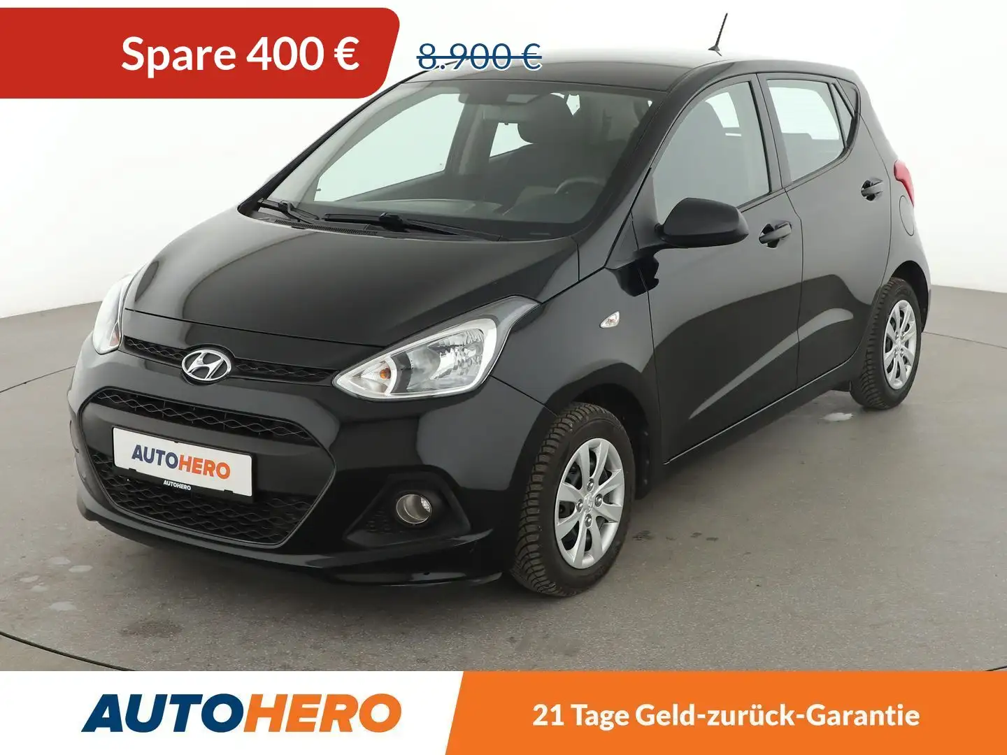 Hyundai i10 1.0 Classic*KLIMA*GARANTIE* Schwarz - 1