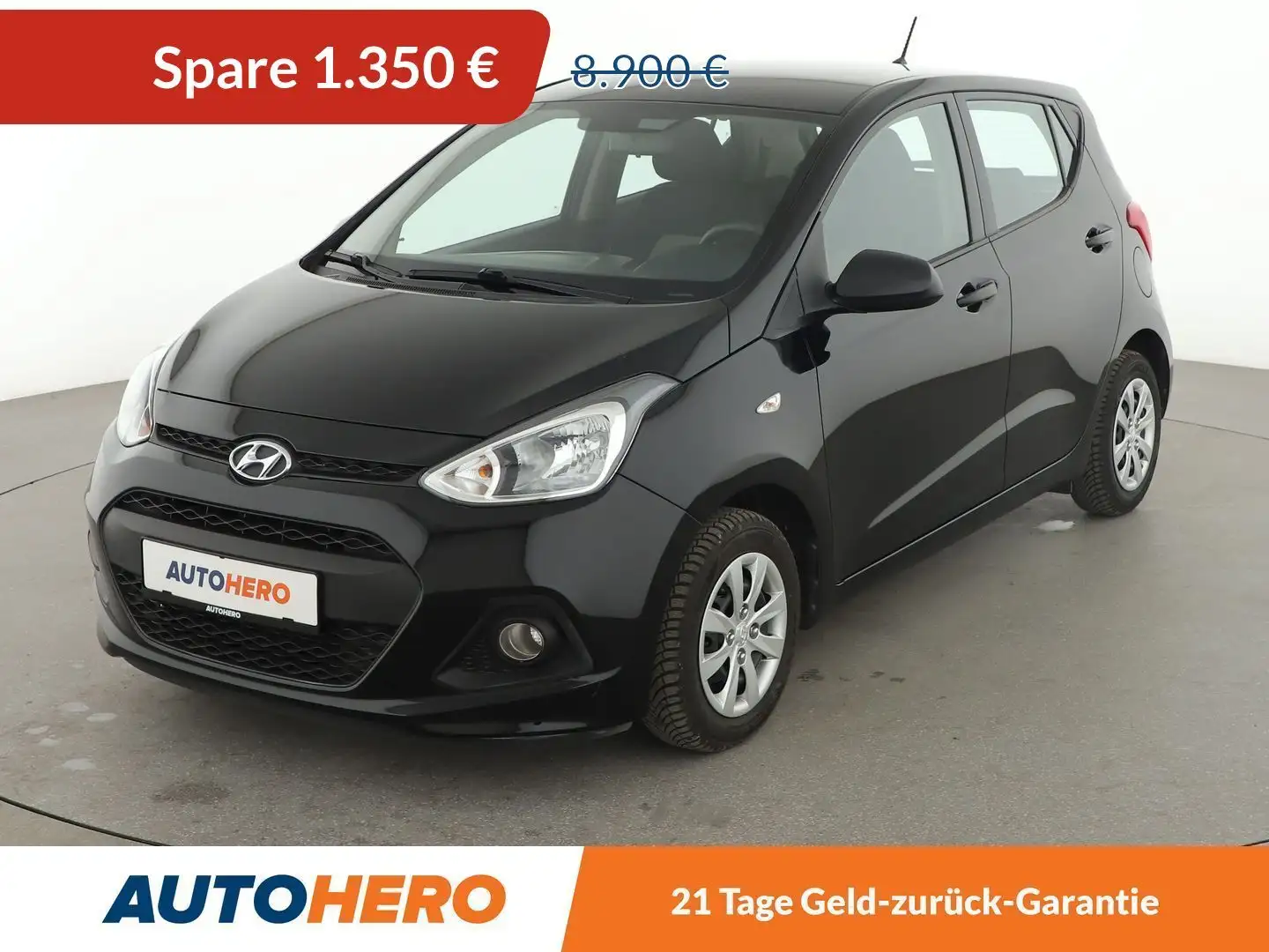 Hyundai i10 1.0 Classic*KLIMA*GARANTIE* Schwarz - 1