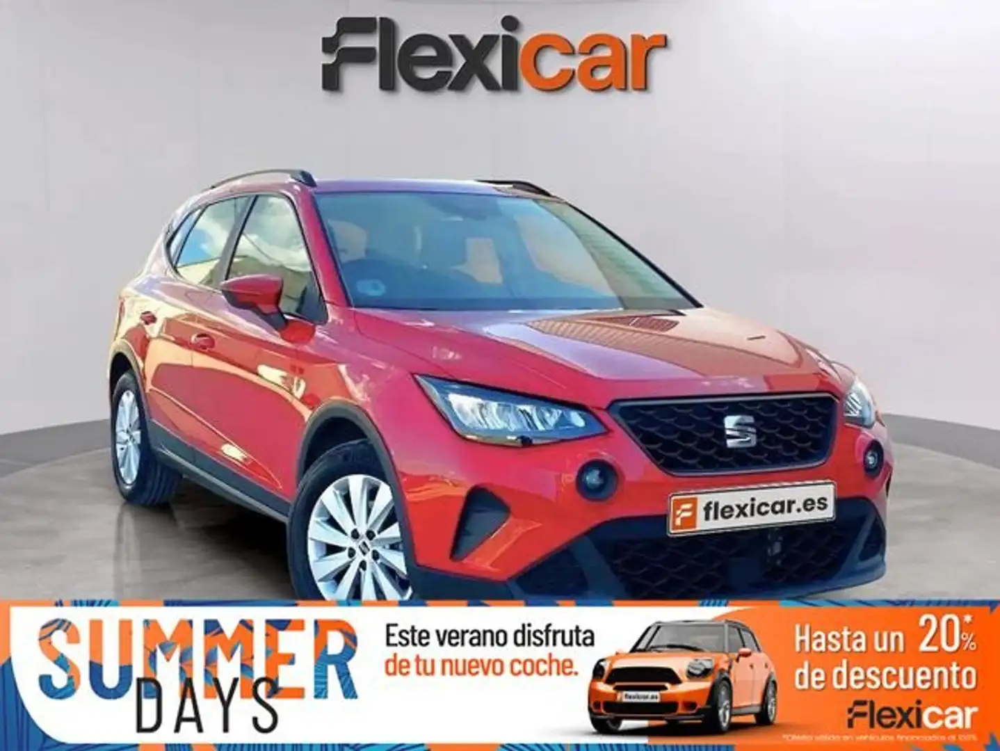SEAT Arona 1.0+TSI+70kW+%2895CV%29+Style+Go+Navi+Eco Rosso - 1