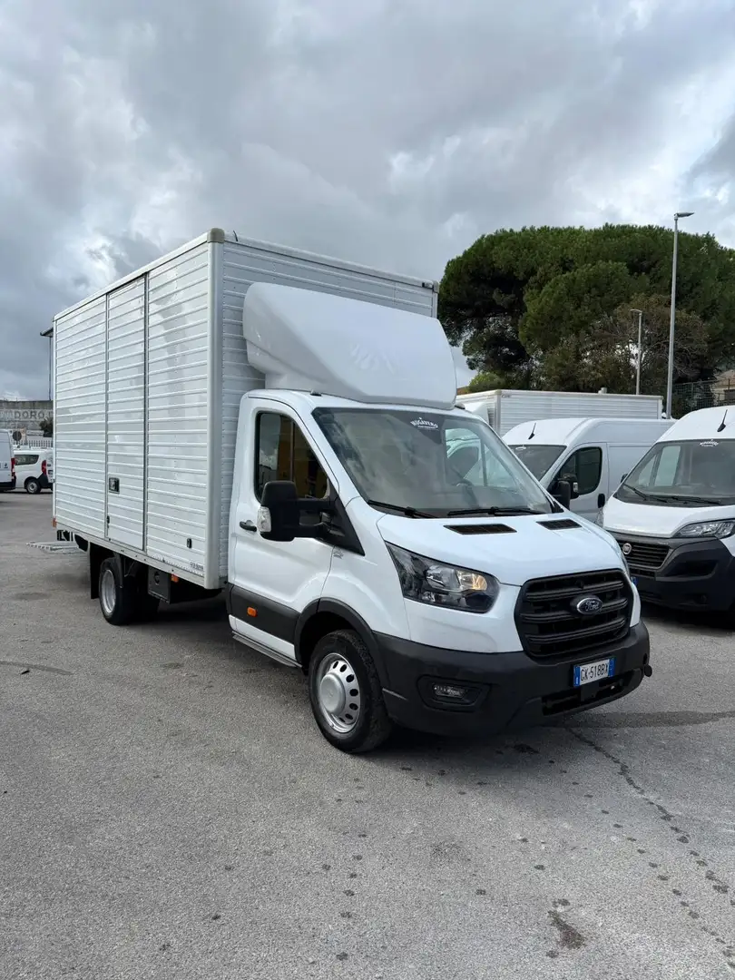 Ford Transit 2.0tdci 170cv FURGONATO CON SPONDA ANNO 2022 Bianco - 1