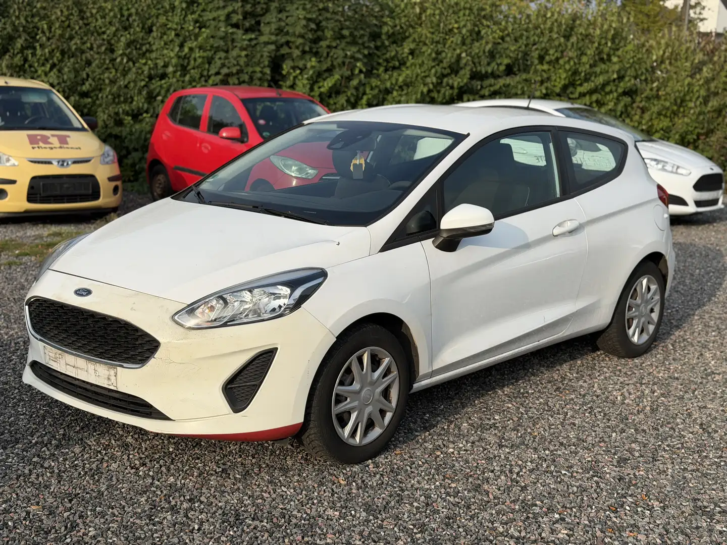 Ford Fiesta Trend 1,5 Diesel Weiß - 1