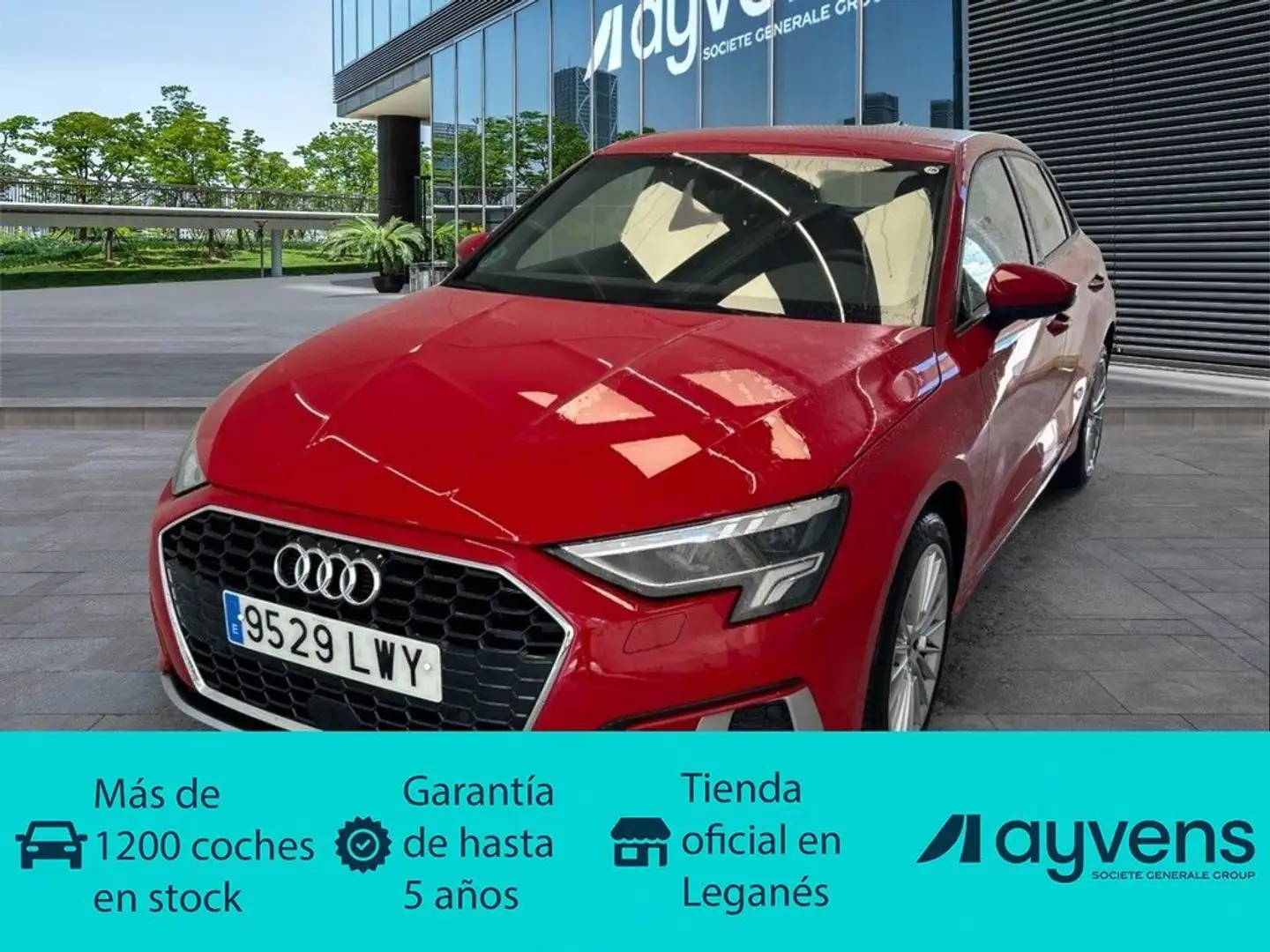 Audi A3 Sportback 35TDI Advanced Rojo - 1
