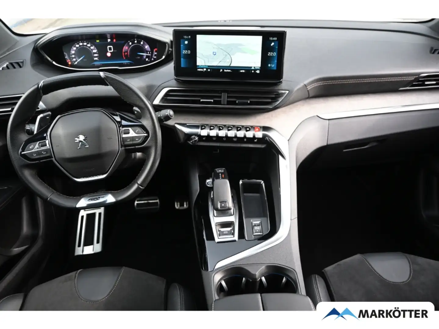 Peugeot 3008 GT PureTech 180 ACC/AHK/Keyless/Massage Weiß - 2