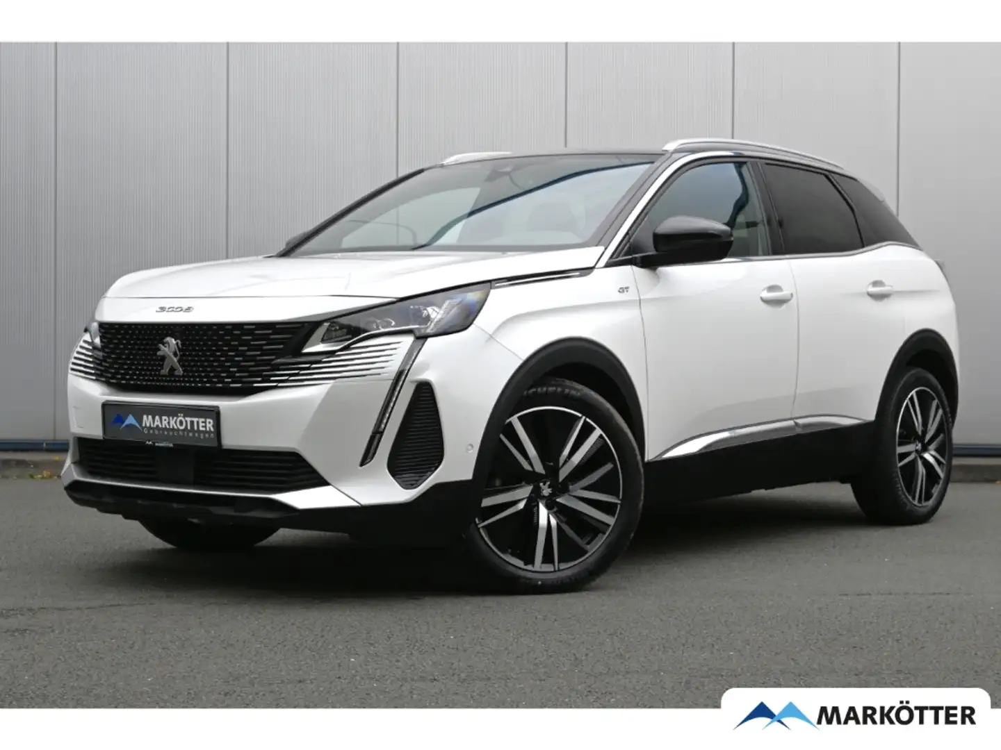 Peugeot 3008 GT PureTech 180 ACC/AHK/Keyless/Massage Weiß - 1