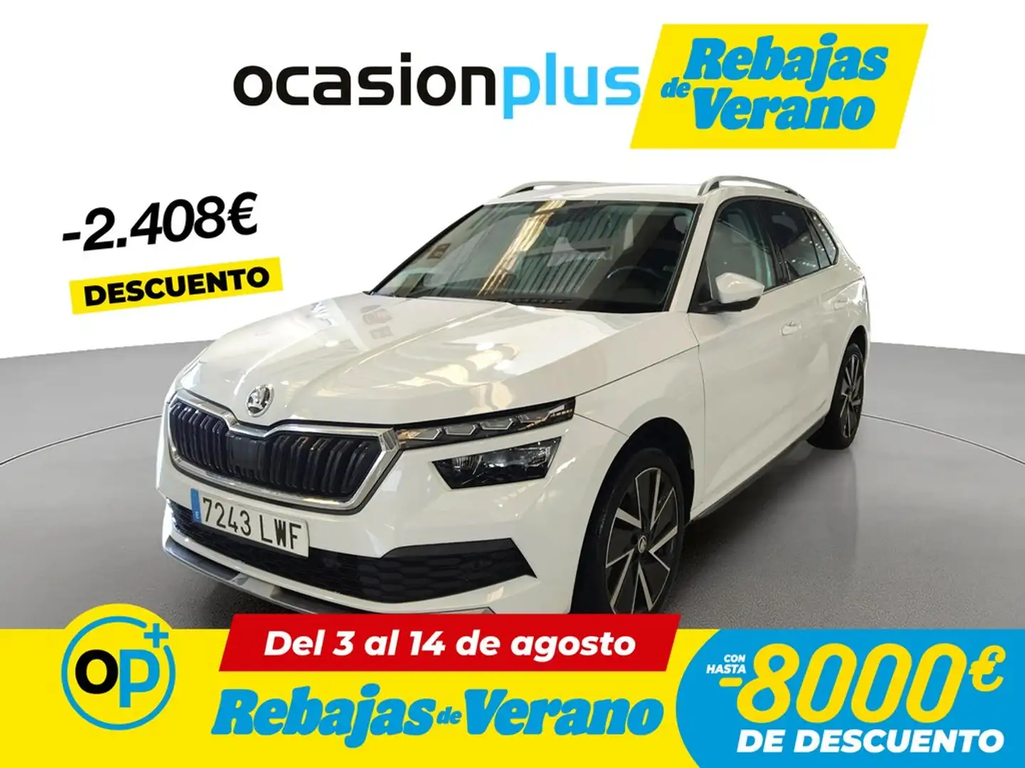 Skoda Kamiq 1.0 TSI Style 81kW DSG Blanco - 1