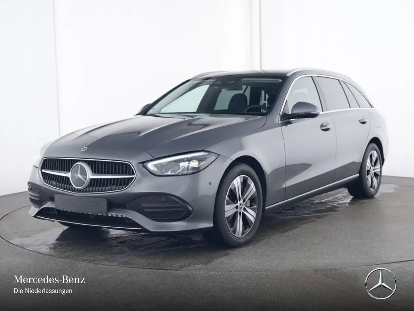 Mercedes-Benz C 300 de T 4M AVANTG+PANO+LED+KAMERA+KEYLESS+9G Gris - 2