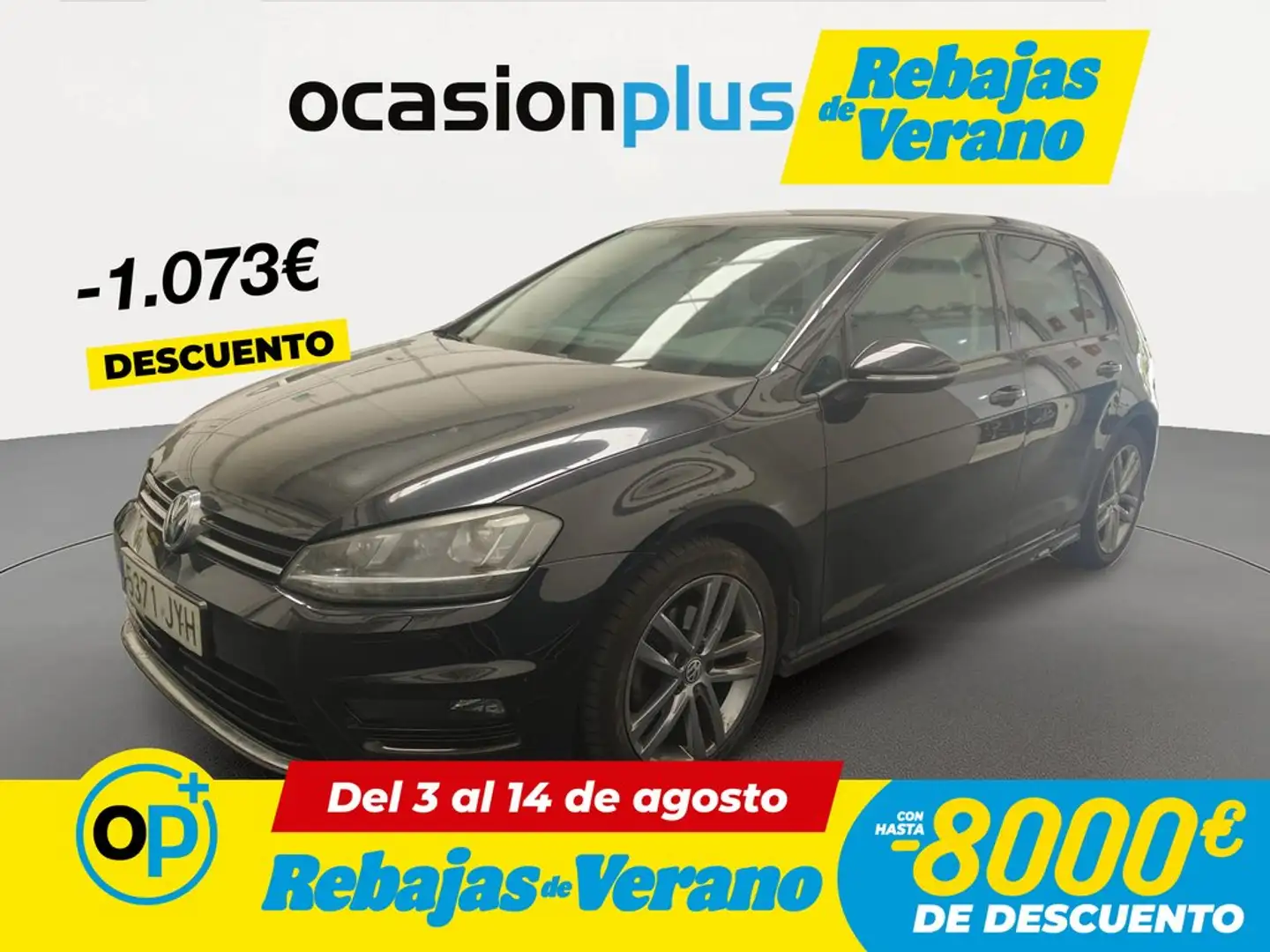 Volkswagen Golf 1.6TDI CR BMT Sport 110 Negro - 1