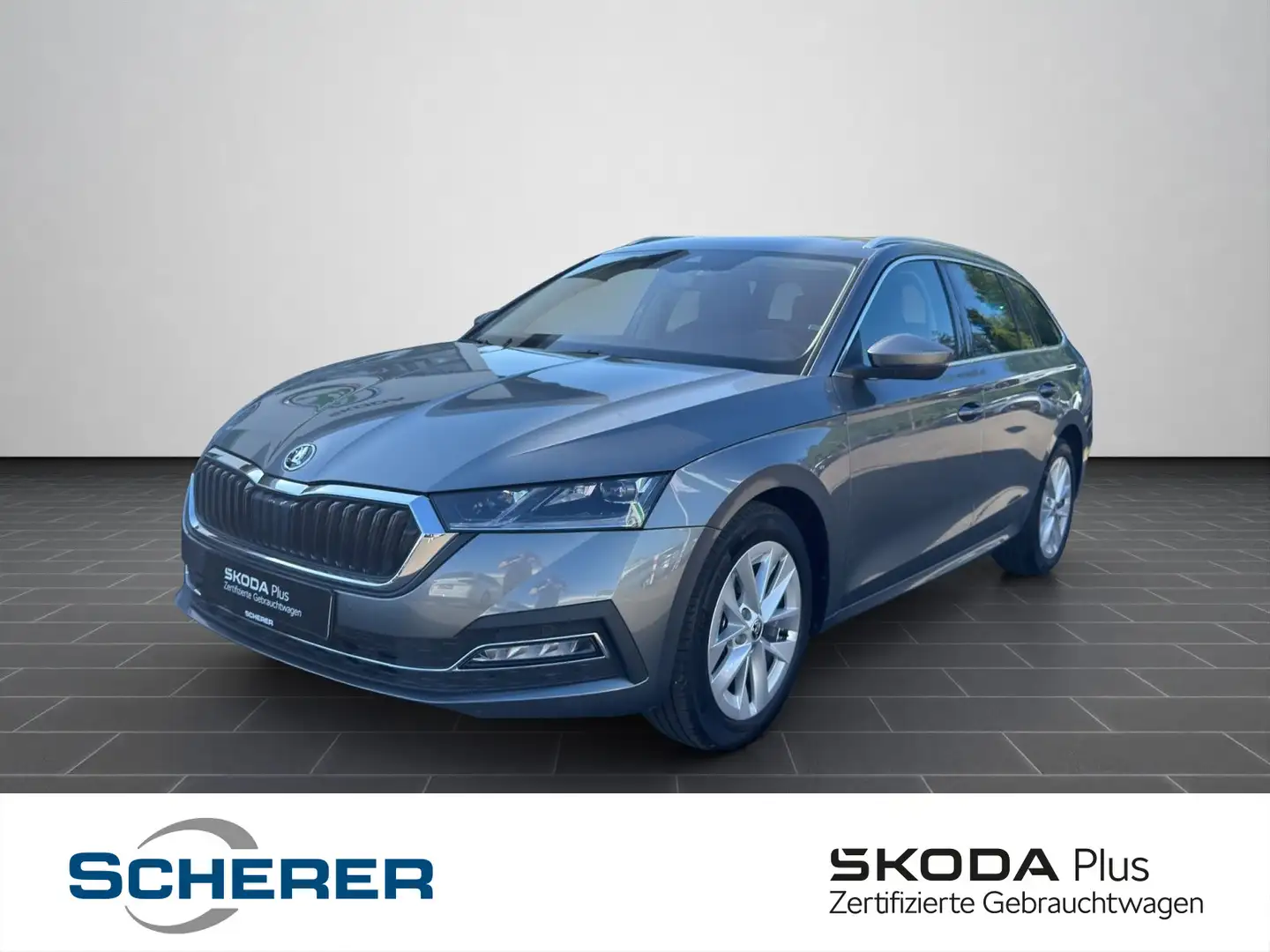Skoda Octavia Combi Style 1.5 TSI DSG Navi SHZ PDC Fro Grijs - 1