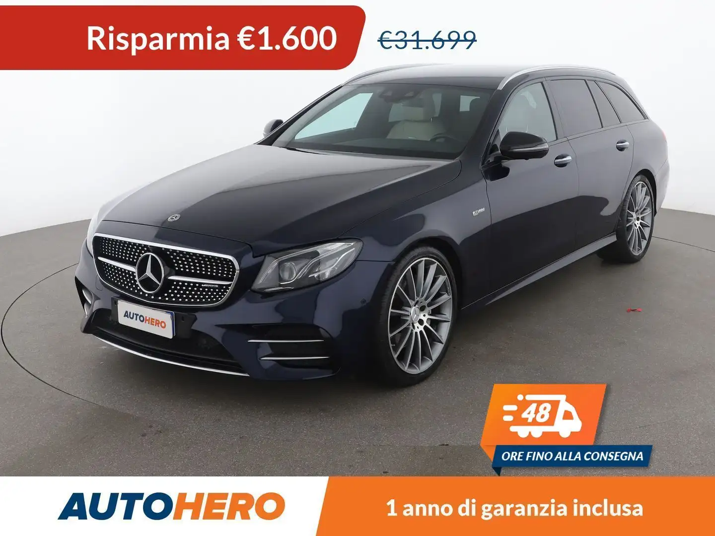 Mercedes-Benz E 43 AMG E 43 AMG S.W. Auto 4Matic Albastru - 1