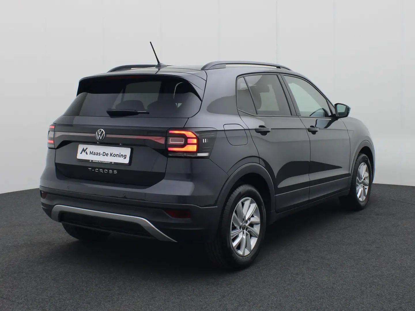 Volkswagen T-Cross 1.0TSI/95PK Life · Navigatie · App connect · Parke Grijs - 2