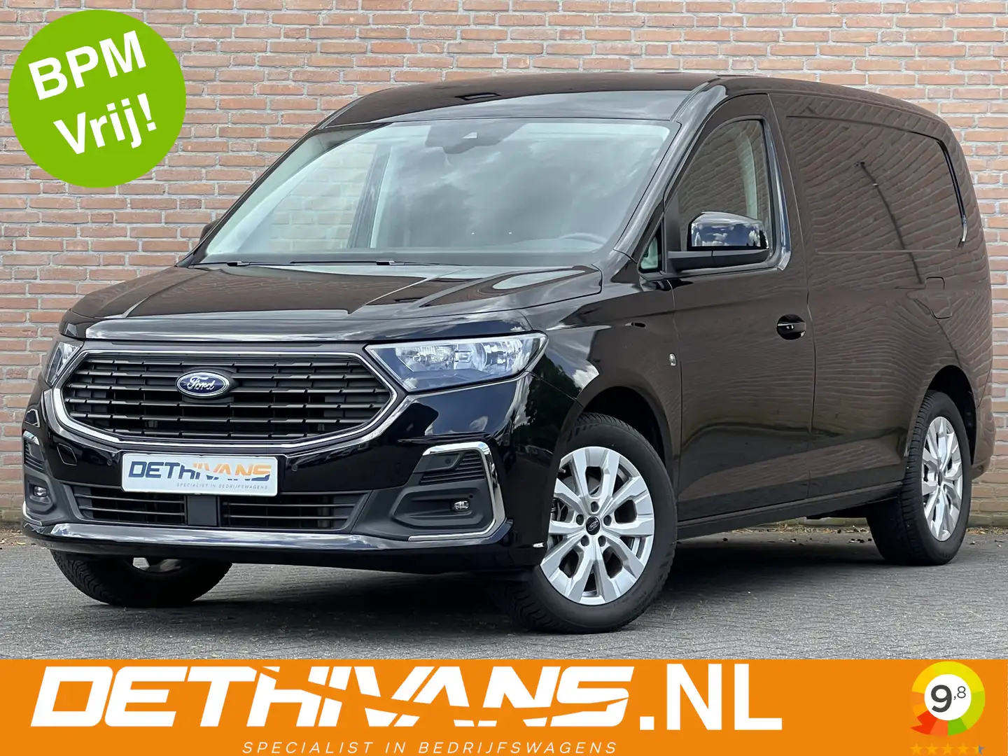 Ford Transit Connect 2.0 EcoBlue 122PK L2 Aut. Limited / LED / Adaptive Zwart - 1