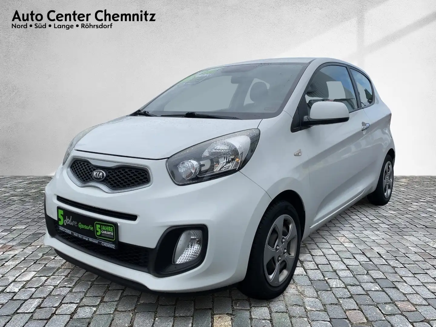 Kia Picanto 1.0 Edition Klima/Radio/Servo Weiß - 2