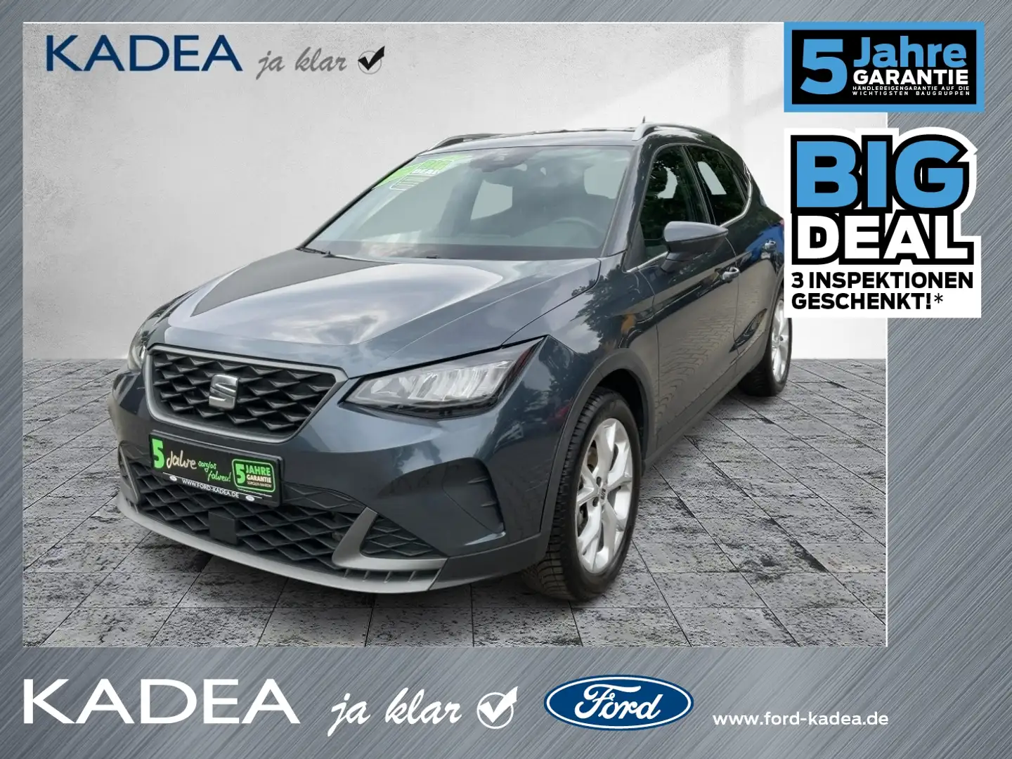 SEAT Arona 1.0 TSI FR NAVI*PDC*LED*WINTER-PAKET*KLIMA Grau - 1