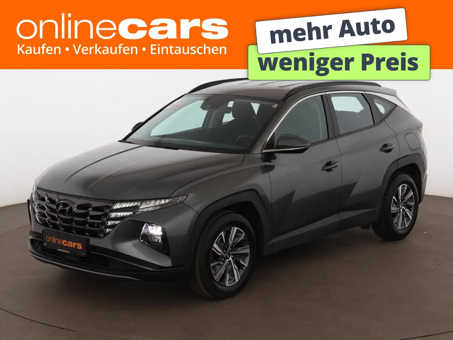 Hyundai TUCSON 1.6 T-GDI LED DIGITAL-TACHO SITZHZG R-CAM Grau - 1