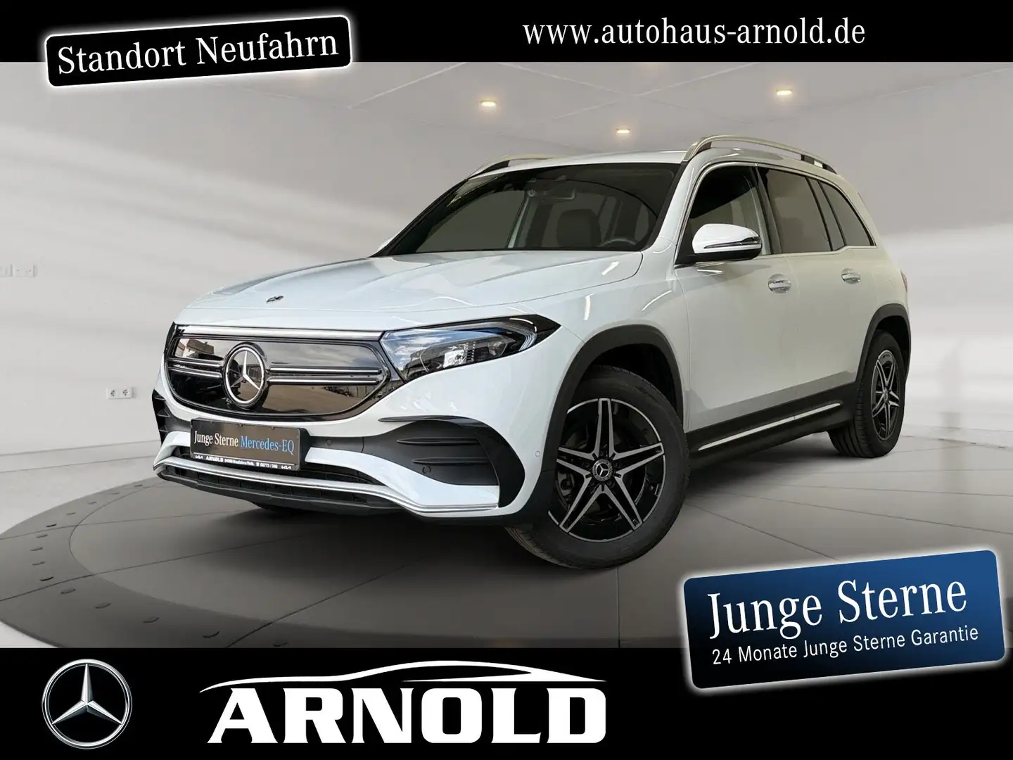 Mercedes-Benz EQB 300 EQB 300 4M AMG-Line DISTRONIC Memory el-Klappe ! Weiß - 1