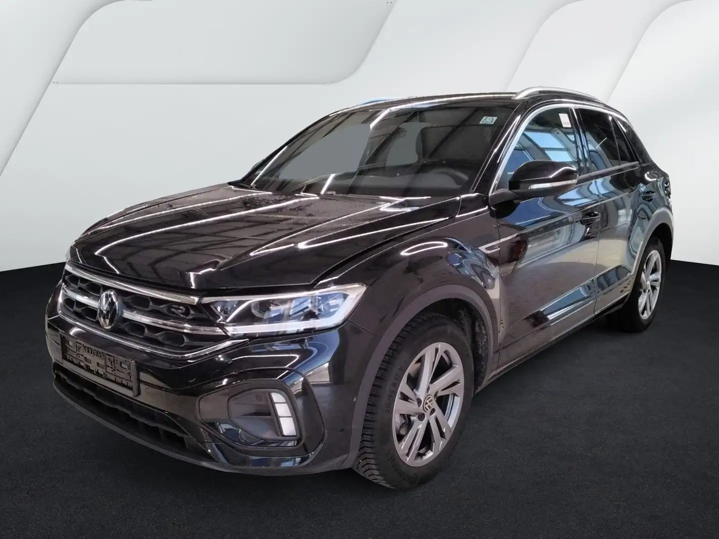 Volkswagen T-Roc 1.5 TSI DSG R-LINE +AHK +LED +ACC +RKAM +VIRTUAL Schwarz - 2