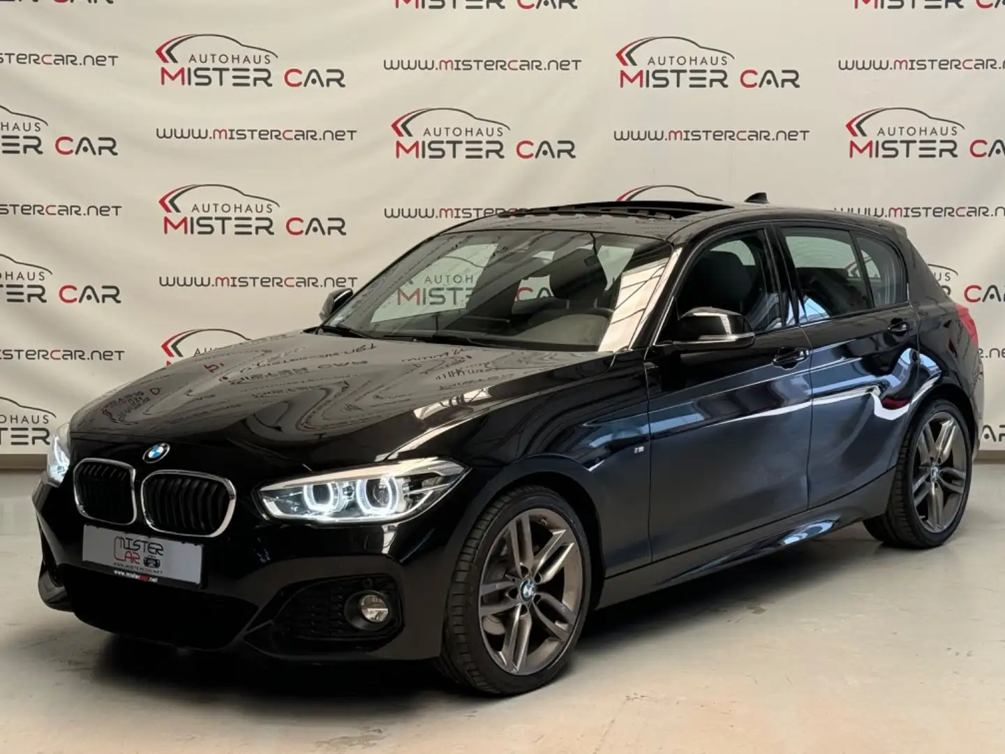 BMW 120 d M Sport GSHD/LED/NAVI/H&K/KEY/MEMORY/18 Schwarz - 1