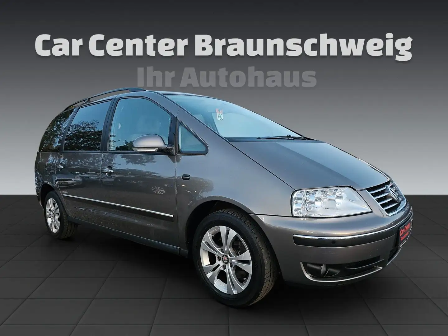 Volkswagen Sharan 2.0 TDI  United+Navi+Multi Gris - 2
