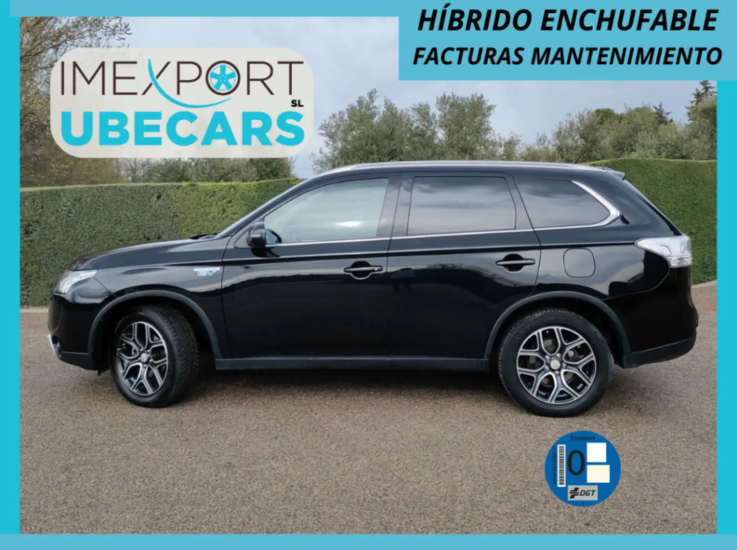 Mitsubishi Outlander PHEV Motion Negro - 1